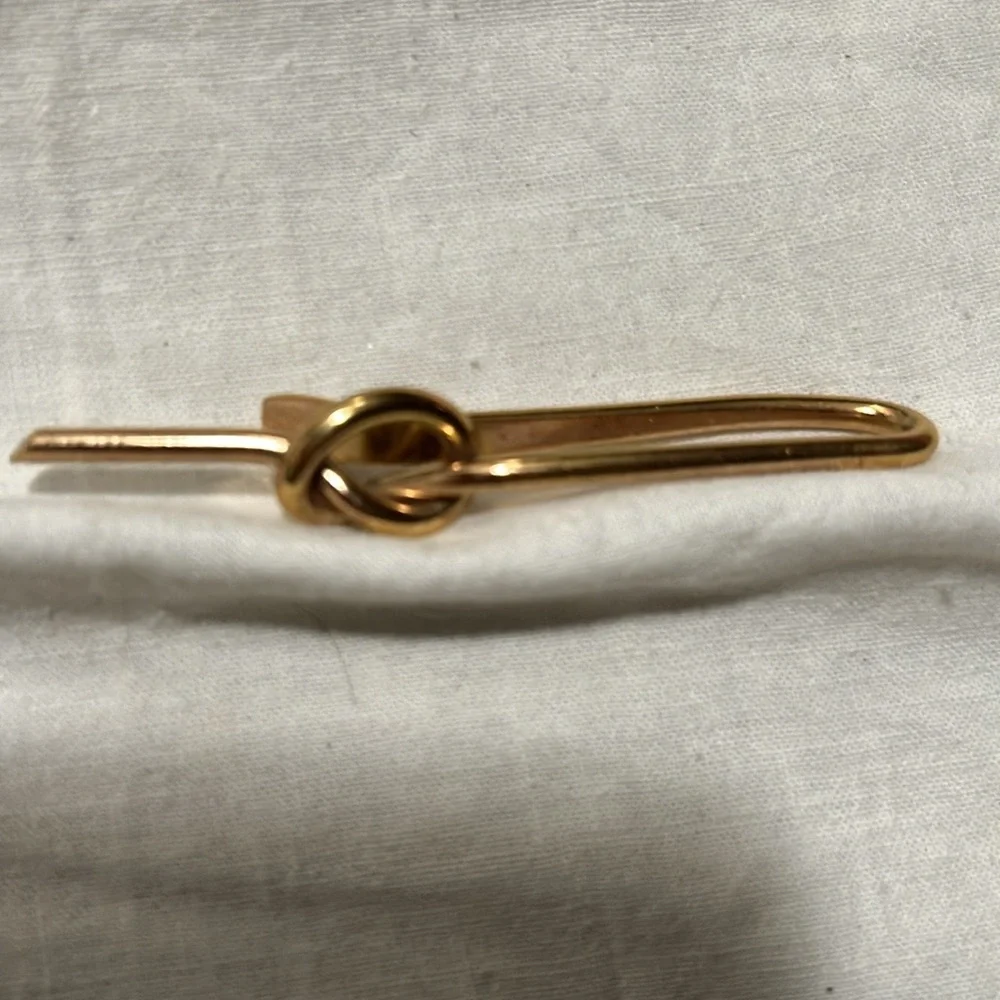 Kreisler 1950’s Gold Filled Knot Tie Bar Made in USA